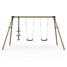 Plum Play Double Swing Set with Glider